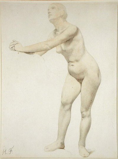 Nu - Hippolyte Flandrin