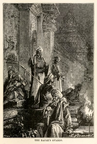 Les gardes du Rajah, d