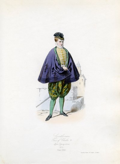 Gentilhomme du temps de Charles IX - Hippolyte Louis and Polydore Pauquet