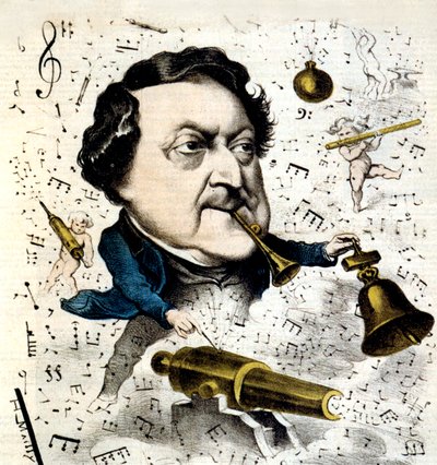 Gioacchino Rossini - Hippolyte Mailly