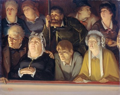 Public de théâtre - Hippolyte Michaud