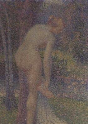 Le baigneur - Hippolyte Petitjean