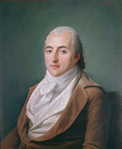 Portrait de Claude Henri de Rouvroy, Comte de Saint-Simon, âgé de 35 ans, 1848 - Hippolyte Ravergie