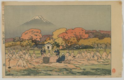 Fujiyama - Automne, époque Showa - Hiroshi Yoshida