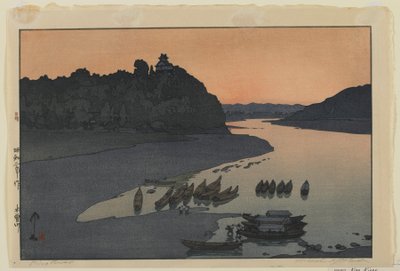 Rivière Kiso, époque Showa - Hiroshi Yoshida