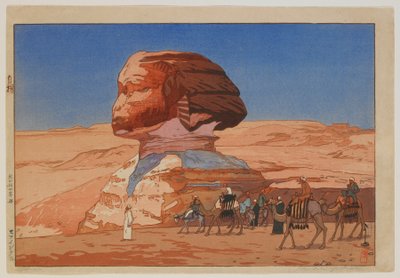 Sphinx - Jour, ère Taisho - Hiroshi Yoshida