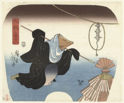 Le piège à renards - Hiroshige (I) , Utagawa