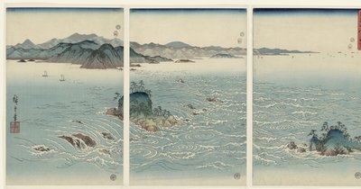 Vue sur les tourbillons de Naruto dans la province d