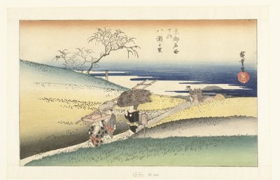 Le village de Yase - Hiroshige (I) , Utagawa