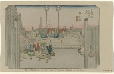 Nihonbashi - Hiroshige (I) , Utagawa