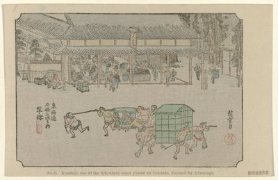 Kusatsu - Hiroshige (I) , Utagawa