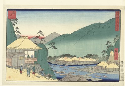 Yumoto - Hiroshige (I) , Utagawa