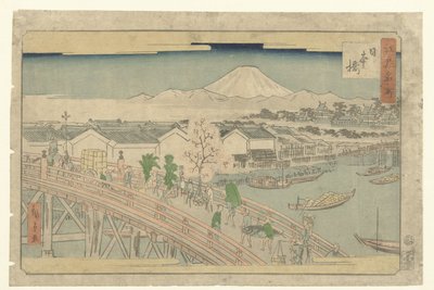Nihonbashi - Hiroshige (II) , Utagawa