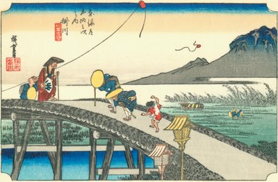 Kakegawa - Hiroshige
