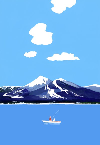 Montagnes et lacs - Hiroyuki Izutsu
