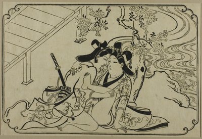 Amoureux dans le jardin, d