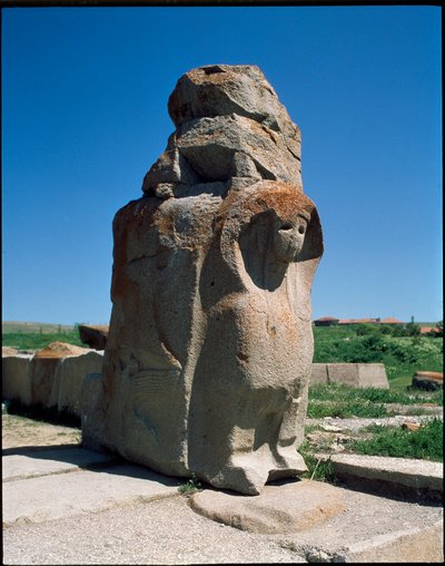 Vue de la porte du Sphinx - Hittite Hittite