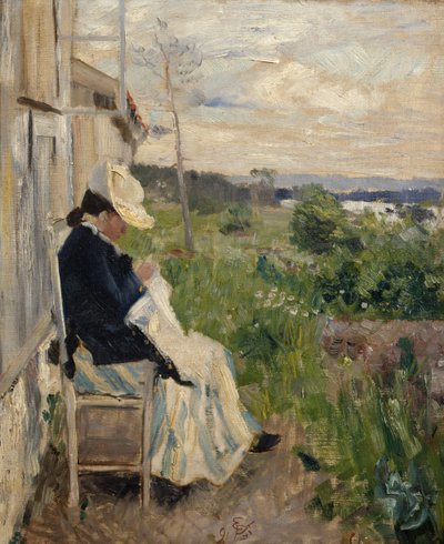 Au soleil - Hjalmer Eilif Emanuel Peterssen