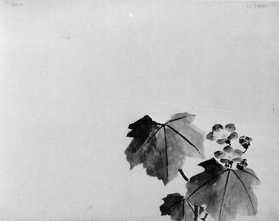 Campanule, 19e siècle - Hokusai School.