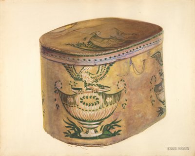 Boîte à chapeau, vers 1939 - Holger Hansen