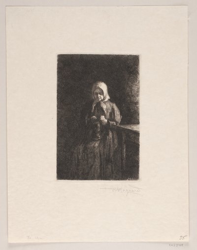 Vieille femme - Holger Valdemar Rasmussen Magaard