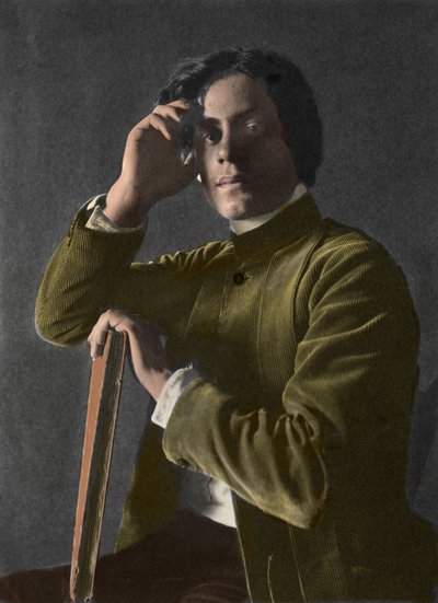 Portrait de Gibran Khalil Gibran - 1833-1931 - photo de F. Holland Day - Holland Fred Day