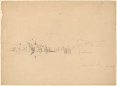 Lac Upper Saranac - Homer Dodge Martin