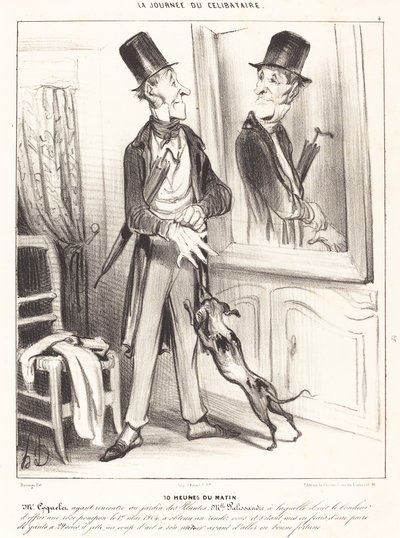 10 heures du matin - Honoré Daumier