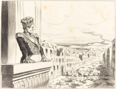 À Naples - Le meilleur des rois... (1ère planche) - Honoré Daumier