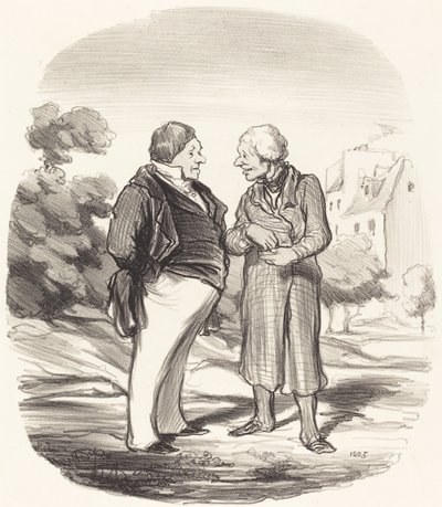 Actionnaires Californiens - Honoré Daumier