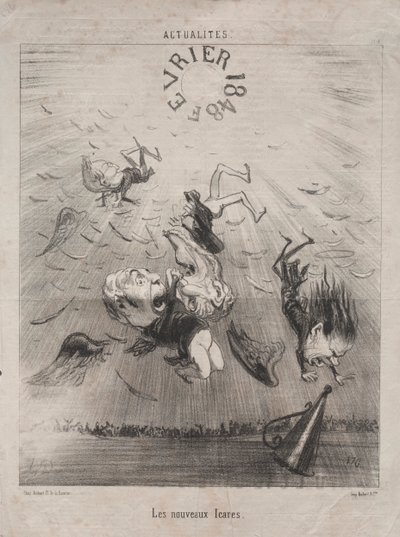 Actualités (No. 140) : Le nouvel Icare - Honoré Daumier