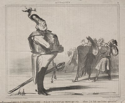 Actualités (No. 71) : Pourquoi prennent-ils mon argent... - Honoré Daumier