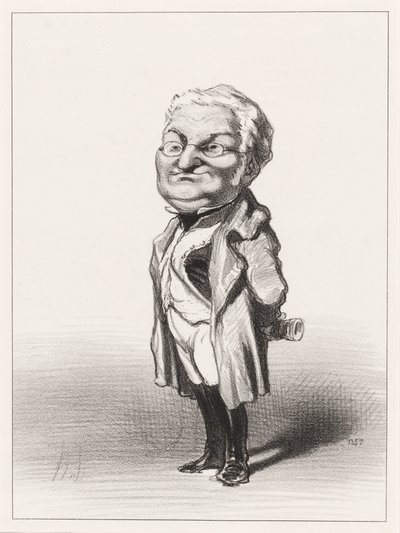 Adolphe Thiers - Honoré Daumier