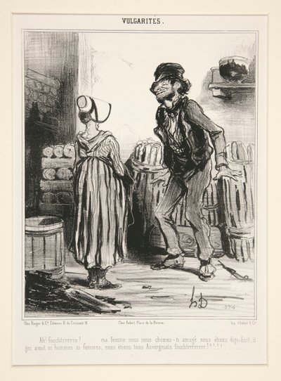 Ah! Fouchtrrrrra! - Honoré Daumier