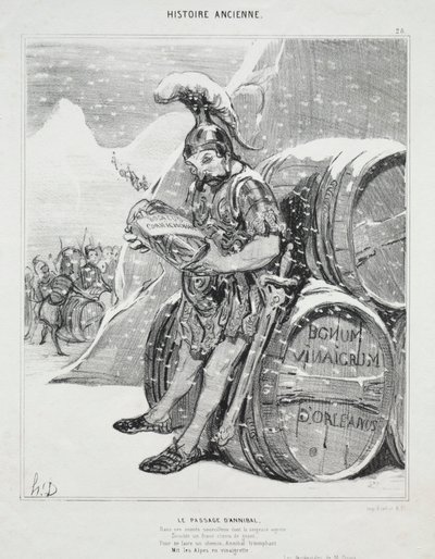 Histoire ancienne, plaque 28 : Le passage d