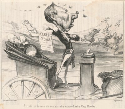 Arrivée en Alsace du commissaire ... - Honoré Daumier
