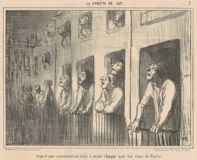 Aspect que commencent déjà à avoir ... - Honoré Daumier