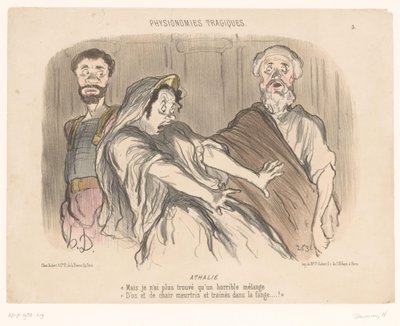 Athalie - Honoré Daumier
