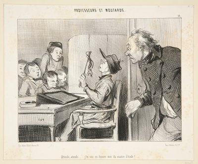 Attends - Honoré Daumier
