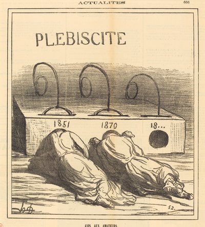 Avis aux amateurs - Honoré Daumier