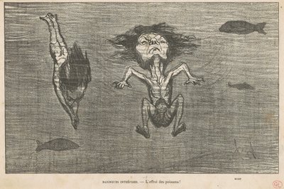 Baigneurs intrépides - Honoré Daumier