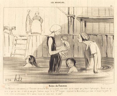 Bains de Femmes - Honoré Daumier