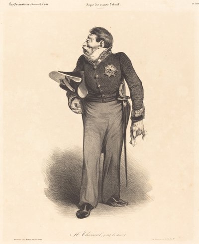 C.-A. Gabriel, duc de Choiseul - Honoré Daumier