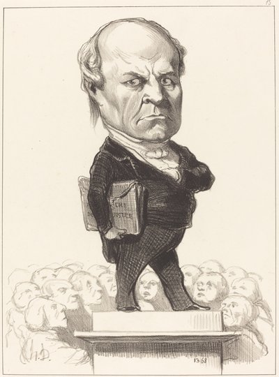 C.H. Odilon Barrot - Honoré Daumier