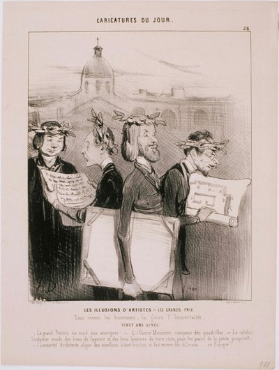 Caricatures du Jour - Honoré Daumier