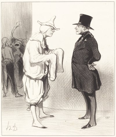 Carotte du voltigeur - Honoré Daumier
