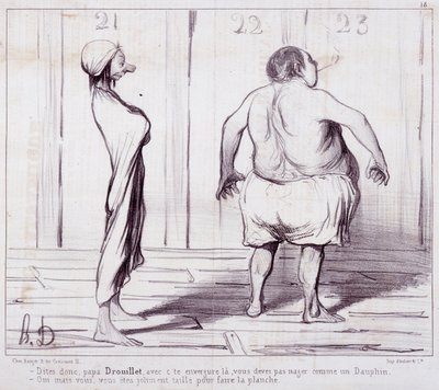 Caricature sur les apparences. Série 