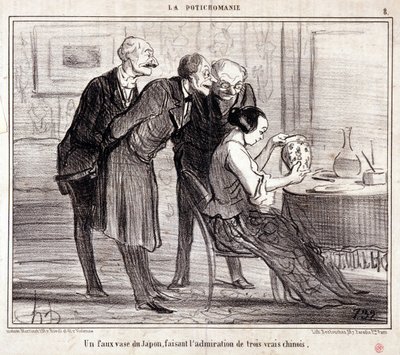Caricature sur les collectionneurs d
