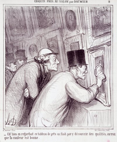 Caricature sur les amateurs d