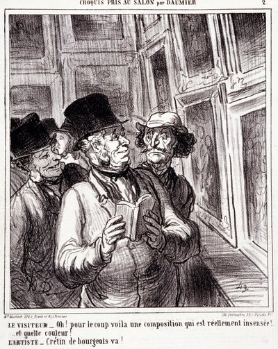 Caricature sur les amateurs d